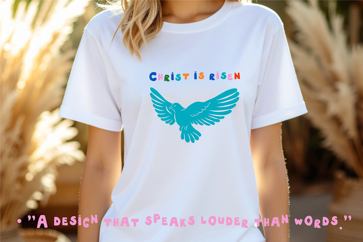 Easter Clipart Holy Spirit Dove, a Decorative Illustration by Anada Arty (Photo 2 of 6)