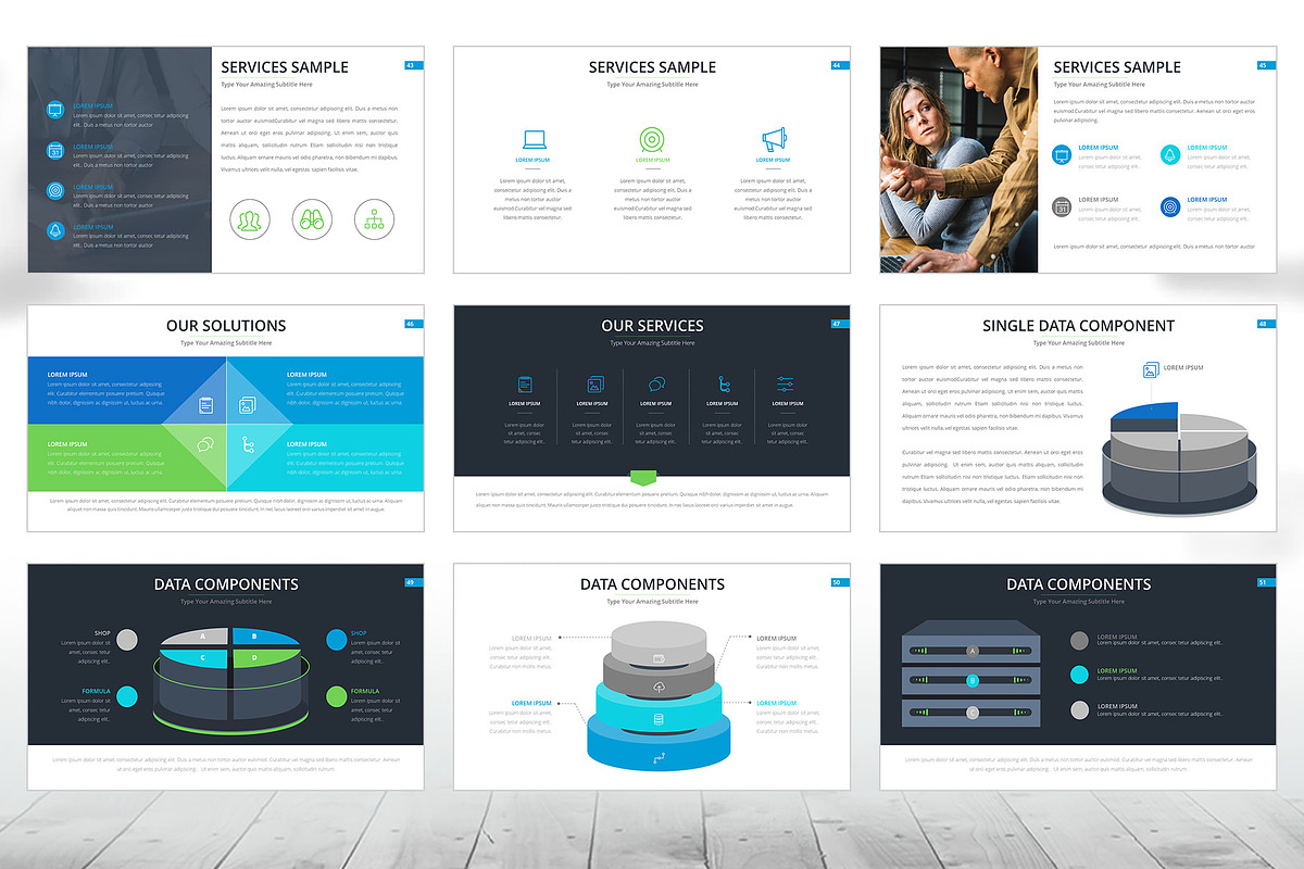 Multipurpose Powerpoint Template, a Presentation Template by pallabip (Photo 9 of 23)
