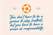 Kickballs United Bold Calligraphy, a Script Font by stylishtype.co (Thumbnail 2 of 20)