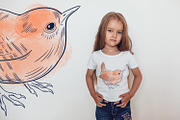 Birds Stamp brushes for Procreate, a Brush Add-On by ViktoriArt (Thumbnail 5 of 7)