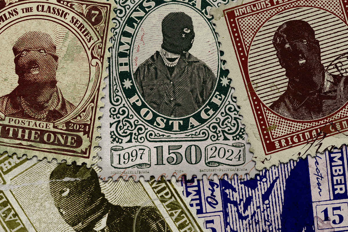 Classic Postage Stamp Mockup, a Product Mockup by HꟽƎ⅃UИƧ (Photo 3 of 3)