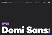 Domi, a Sans Serif Font by Latinotype (Thumbnail 1 of 14)