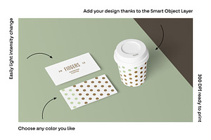 Coffee Stationery Mockups