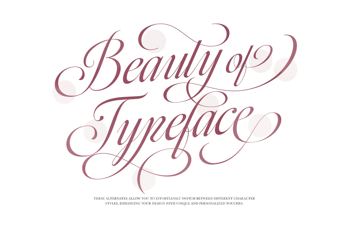 Mardigare - Luxury Script, a Script Font by Sarid Ezra (Photo 2 of 11)