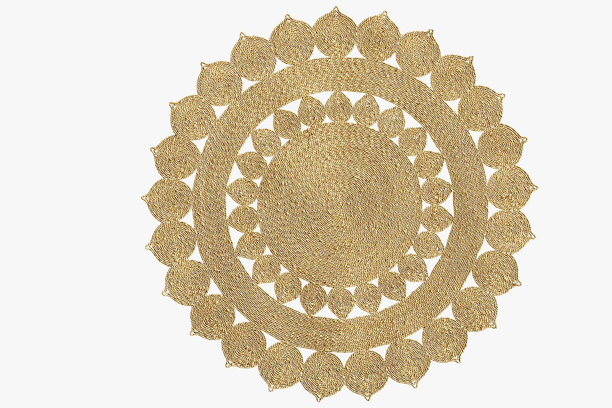 SAFAVIEH Iwan Casual Jute Rug L size, a Furniture 3D Model by 3dmitruk (Photo 6 of 11)