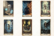 Funny Halloween Tarot Card, an Illustration by DreamCafeArt (Thumbnail 5 of 6)