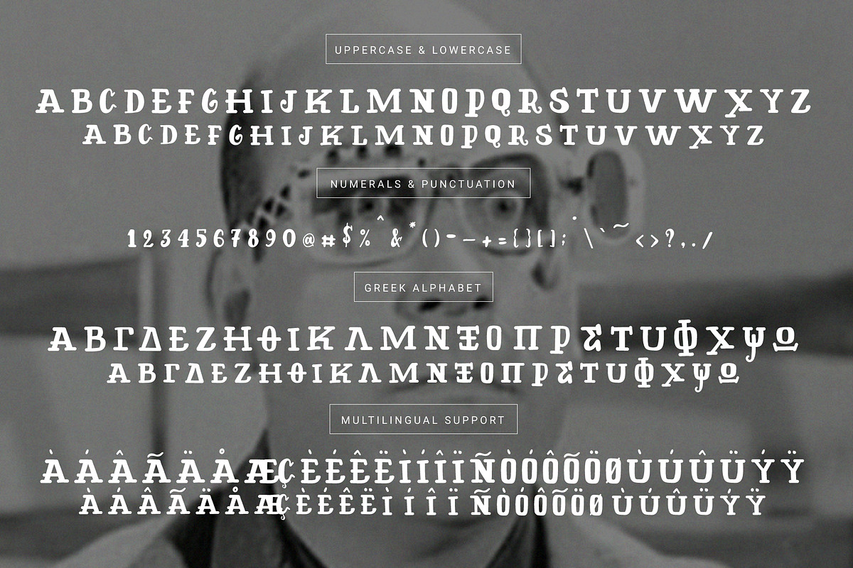 ELLINIKON HAND CRAFTED VINTAGE FONT preview 8