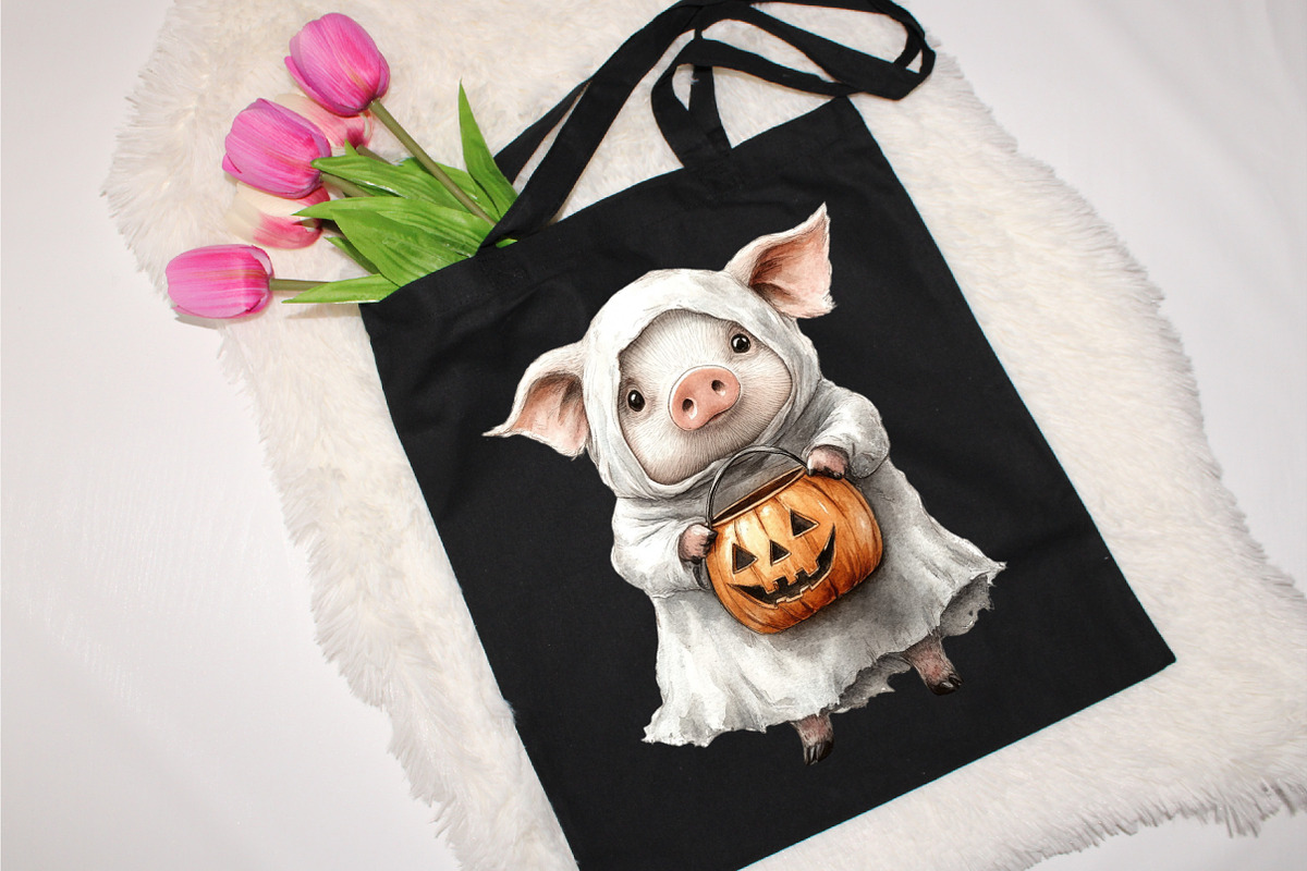 Whimsical Halloween Animal Clipart, an Illustration by designcity5 (Photo 4 of 5)