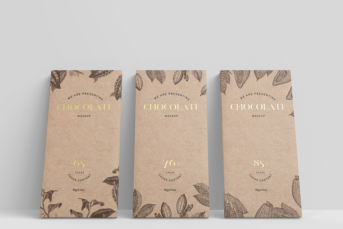 Chocolate Packaging Mockup, a Packaging Mockup by KIPET (Photo 12 of 15)
