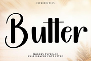 Butter, a Handwritten Font by FreshTypeINK (Thumbnail 1 of 8)