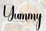 Yummy, a Handwritten Font by FreshTypeINK (Thumbnail 1 of 8)