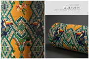 Artisanal Tropical 2026 Fabric, a Wallpaper Graphic by Luiz da Rolt Grathwohl (Thumbnail 6 of 16)