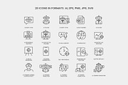Smart Education Icon Pack, an Outline Icon by Grand Design (Thumbnail 2 of 3)