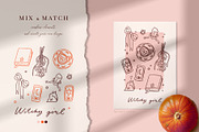 Coquette Halloween - pink edition, a Seasonal Illustration by Cute Atelier (Thumbnail 12 of 12)
