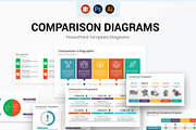 Comparison PowerPoint Infographics, a Presentation Template by SlideOne (Thumbnail 1 of 7)