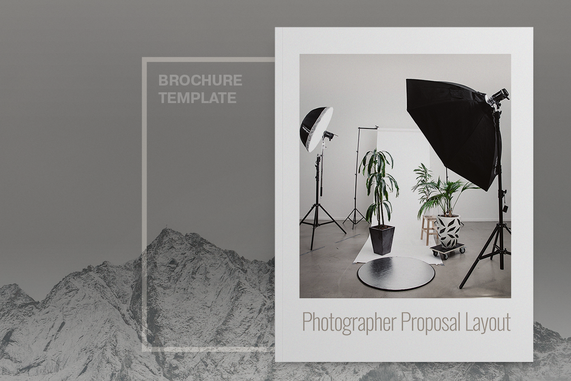 Photographer Proposal Layout Brochure | Creative Market