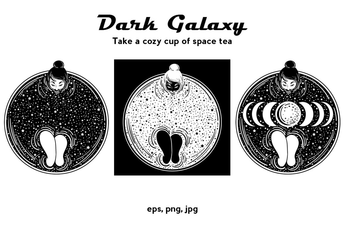 Dark Galaxy, an Object Graphic by Anastasia (Photo 2 of 15)