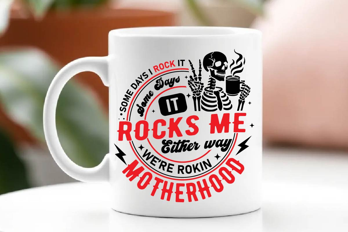 Skelton Motherhood Svg Png T-Shirt, an Object Graphic by Digi_Design_World (Photo 4 of 4)