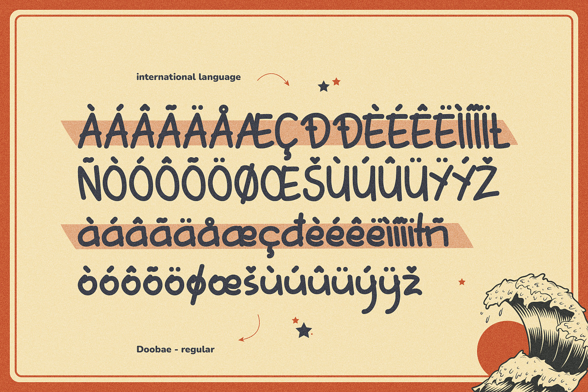 Doobae Fun Handwritten Font, a Script Font by infernostudio3 (Photo 11 of 11)