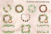 Coffee watercolor clip art set, a Food Illustration by susie-p-art (Thumbnail 6 of 15)