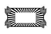 Art Deco Frame SVG Bundle, an Illustration by Creativeshirt (Thumbnail 8 of 31)