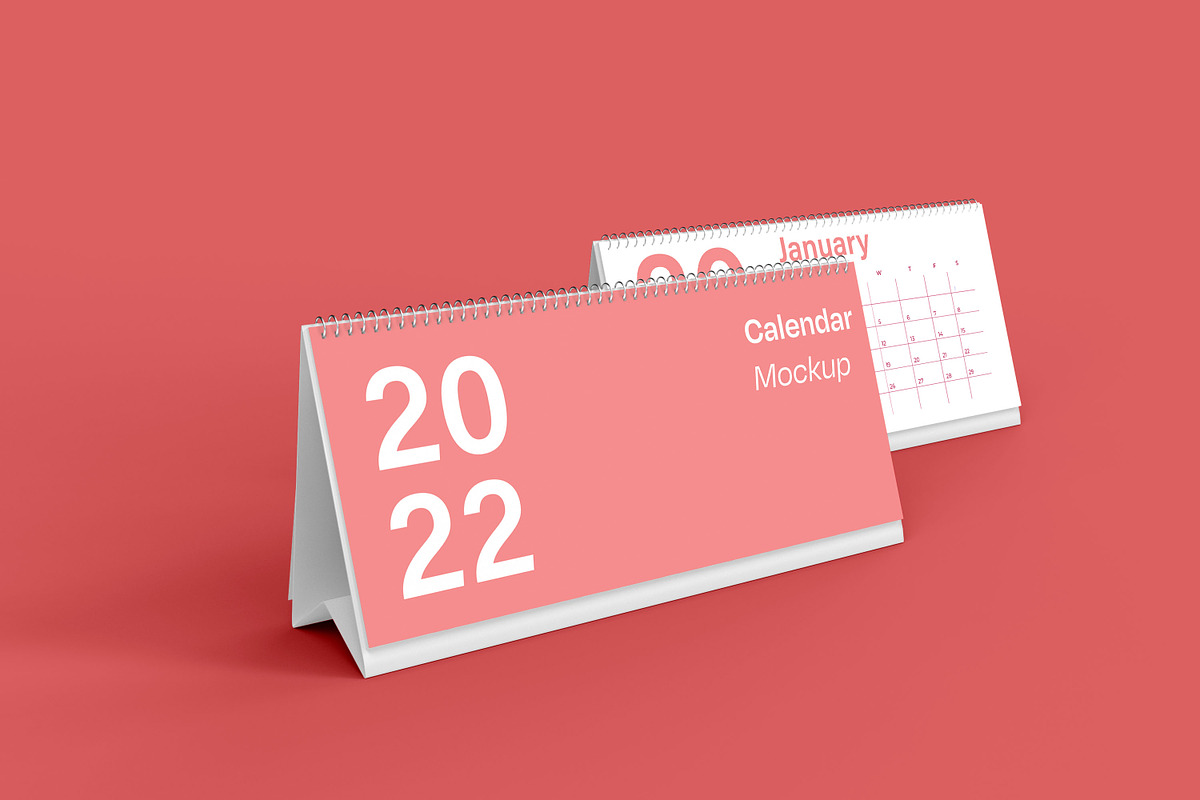 Calendar Mockup, a Product Mockup by Mego-studio