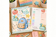 Back to School Clipart Bundle, an Education Illustration by Villa 11 Estudio (Thumbnail 6 of 6)