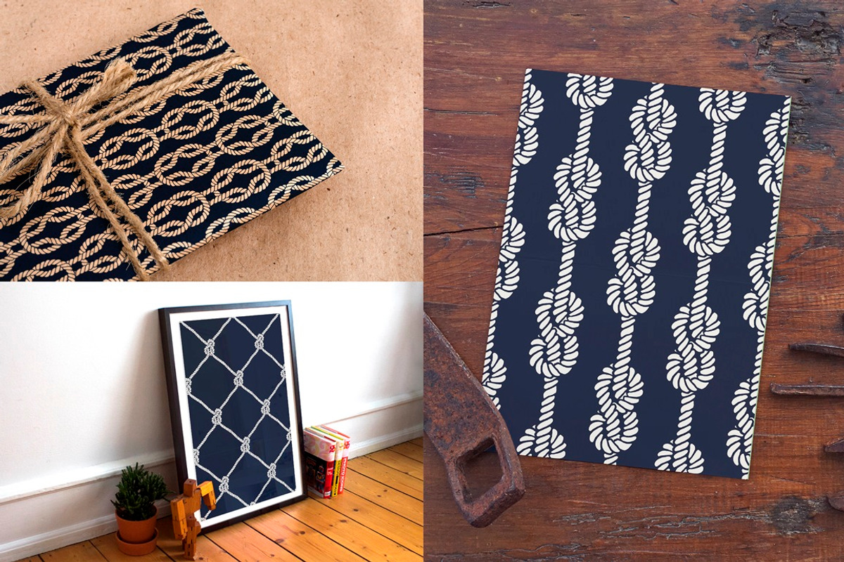 40 Rope Patterns - Big Set, a Pattern Graphic by Anastasia Ivanskaia (Photo 5 of 10)