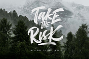 The Conquer Brush Typeface, a Script Font by Dirtyline Studio (Thumbnail 2 of 9)