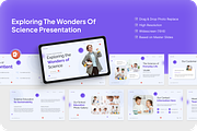Science Education PowerPoint, a Presentation Template by Annora Studio (Thumbnail 1 of 5)