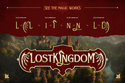 Seraphon, a Serif Font by Burntilldead (Thumbnail 7 of 13)