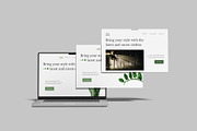 Laptop Screen Presentation Mockup, a Mac Mockup by rizalamora (Thumbnail 6 of 11)