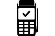 POS payment terminals and card, a Technology Illustration by abu67222 (Thumbnail 2 of 13)
