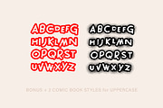 Fidget Font, a Sans Serif Font by artyway (Thumbnail 5 of 6)