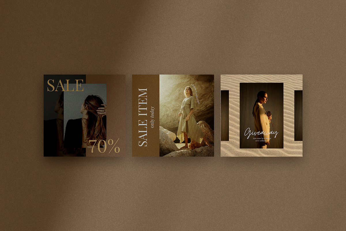 Fiersa Social Media Templates, a Social Media Template by Creavora (Photo 3 of 12)