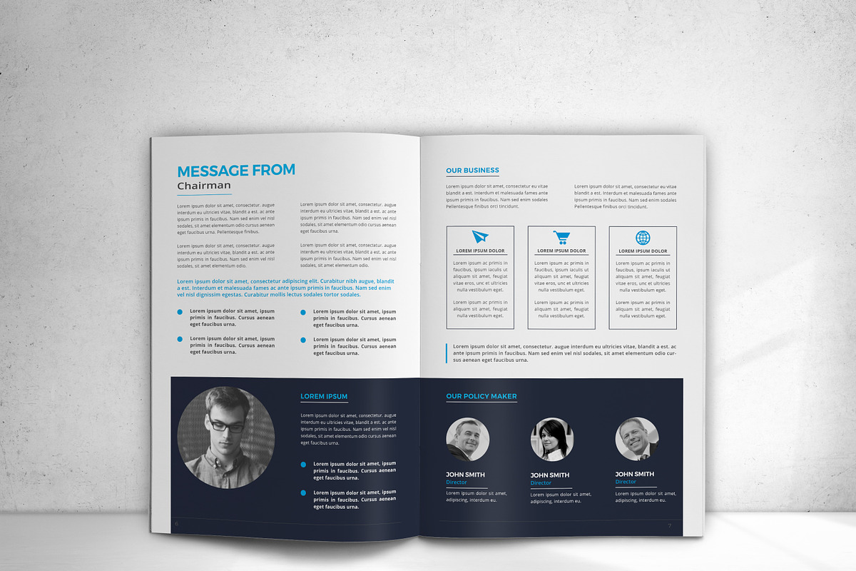 Company Profile, a Brochure Template by design_pick (Photo 5 of 12)