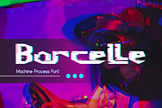 Machine Process - Glitch Font, a Sans Serif Font by 177Studio (Thumbnail 5 of 8)
