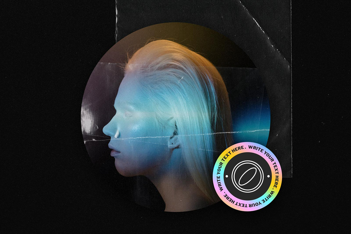 15 Hologram Badges, an Object Graphic by Parisa-Artstudio (Photo 2 of 3)