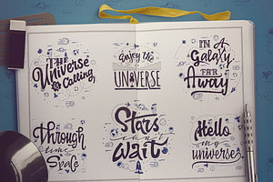 Space - Lettering