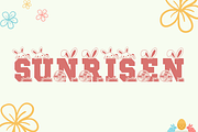 Blockton Easter, a Slab Serif Font by Dm Studio (Thumbnail 2 of 10)