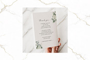 Funeral Bifold Program Canva FR007, a Brochure Template by TyphoonStudio (Thumbnail 4 of 9)