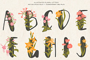 Everbloom - floral typeface, a Script Font by Anna Ivanir (Thumbnail 7 of 14)