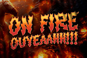 Ember Molten Fire Graffiti Metal, a Blackletter Font by dansdesign (Thumbnail 6 of 12)