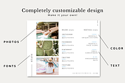 Minimal Media Kit, a Presentation Template by Just Like White Creative (Thumbnail 2 of 4)