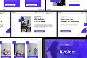 Avoice Google Slide Template