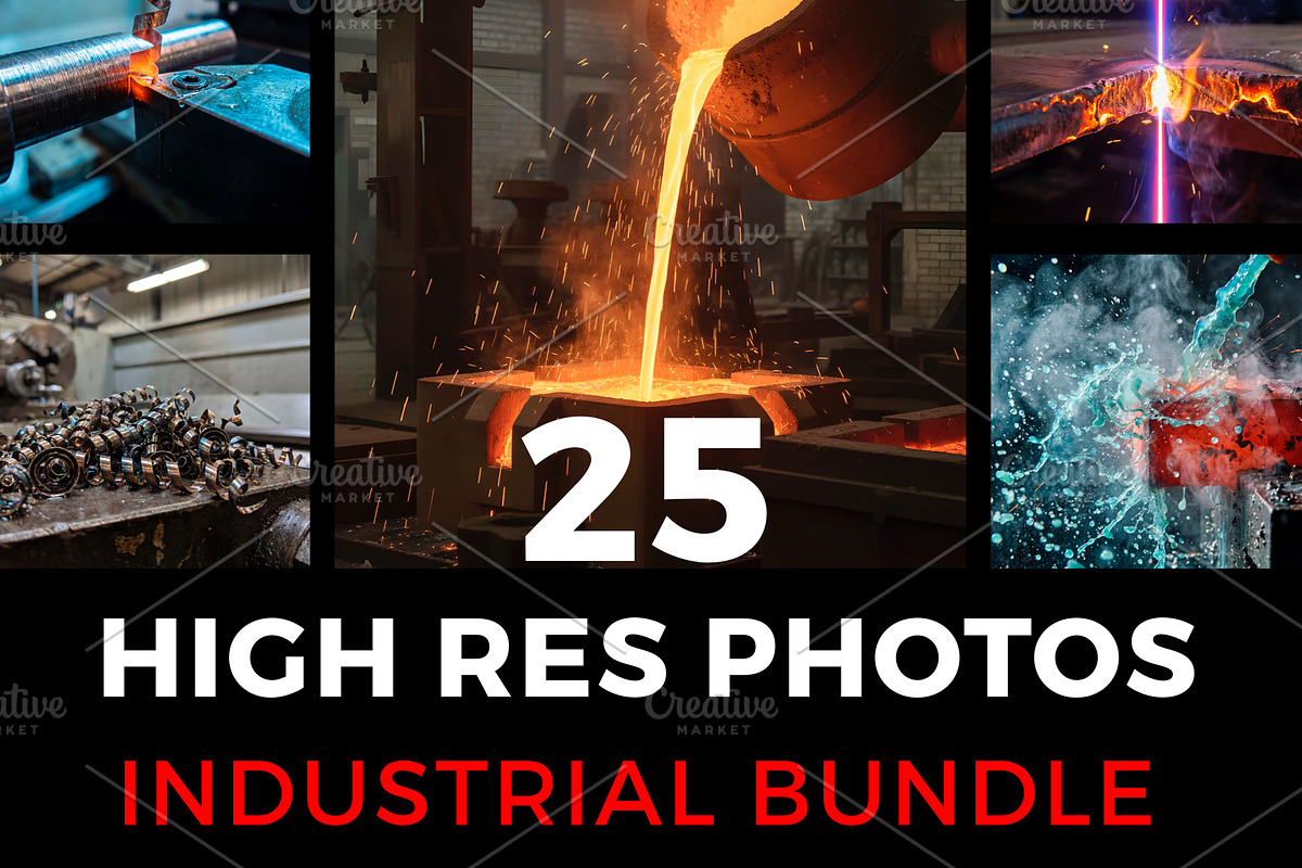 Industrial Metalworking Photo Bundle, an Industrial Photo by Nestud!o (Photo 1 of 3)