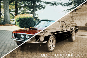 Vintage Look Photoshop Actions Pack