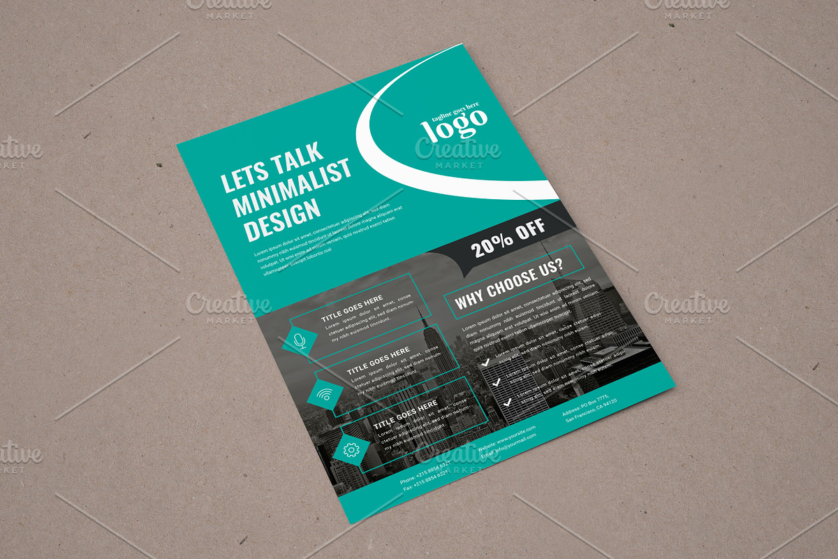 Flyer Template, a Flyer Template by Alice_s (Photo 4 of 10)