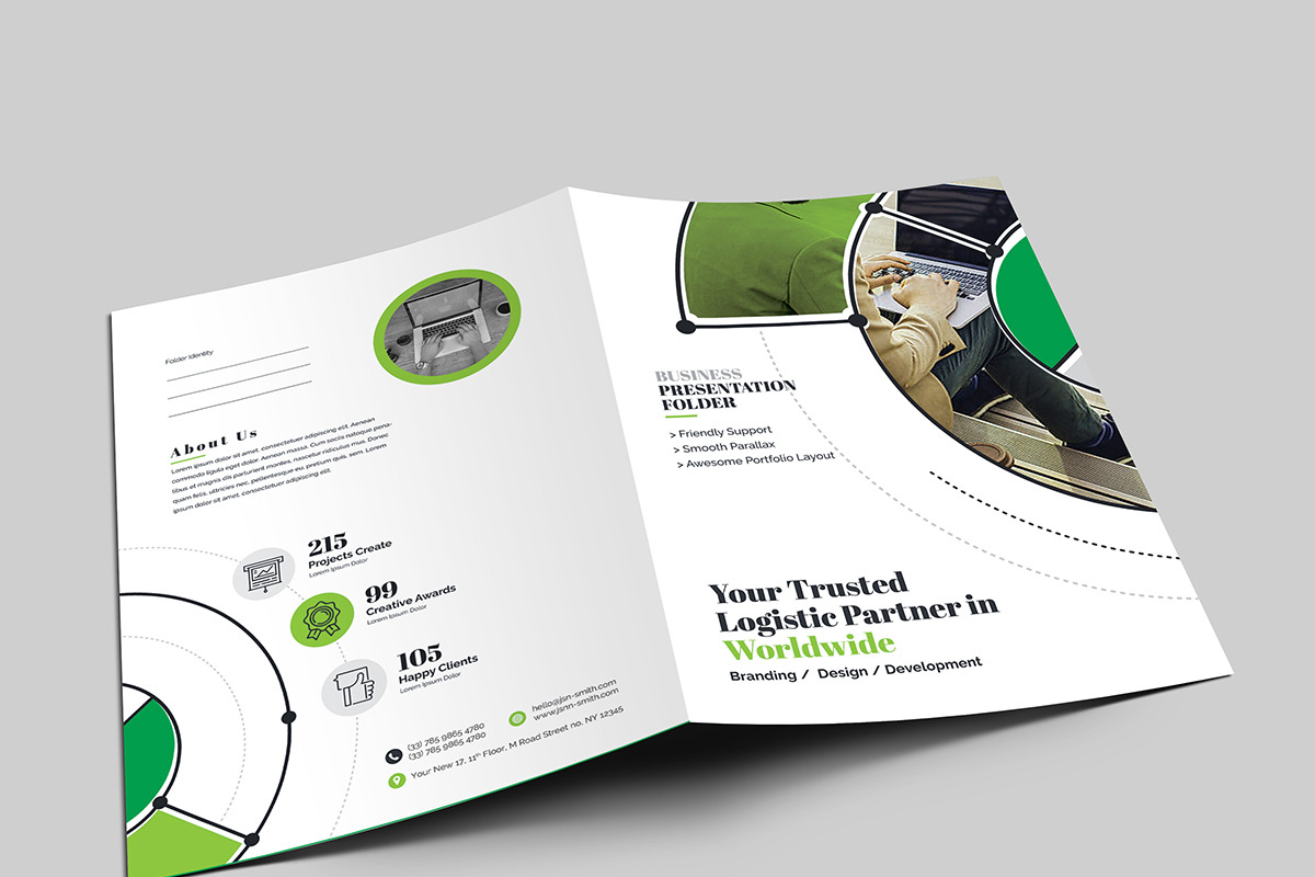 Presentation Folder, a Stationery Template by GenerousArt (Photo 8 of 8)