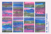 Evening MELTS - ink color textures, a Texture Graphic by alenaganzhela (Thumbnail 9 of 11)